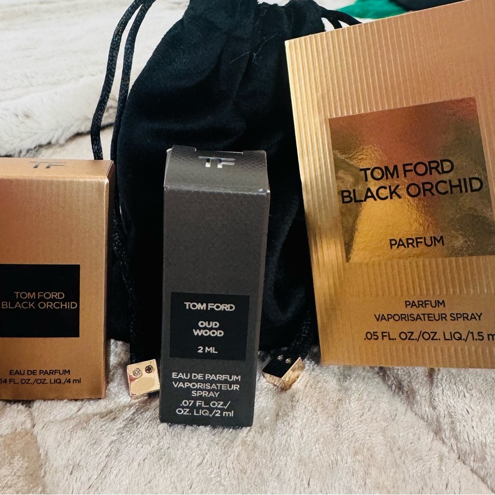 Tom Ford Black and Gold Fragrance Collection